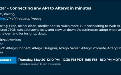 API “palooza” — Connecting Any API To Alteryx In Minutes