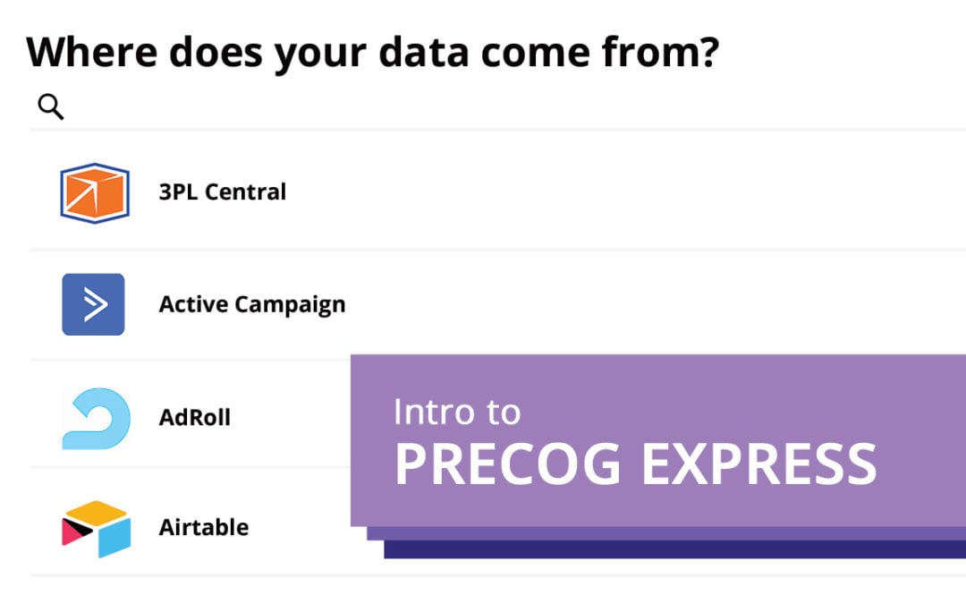Introduction to Precog Express